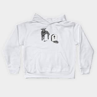 Church Lamb Grim Kids Hoodie